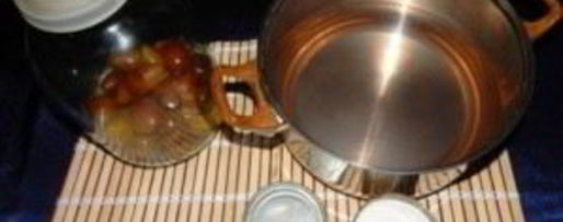 Шаг 2: компота из слив без стерилизации