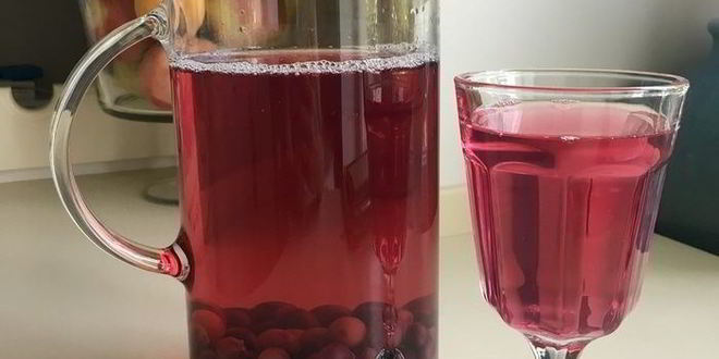 Рецепт компота из винограда