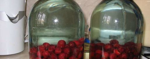 Шаг 2: компота из вишен с косточками на зиму