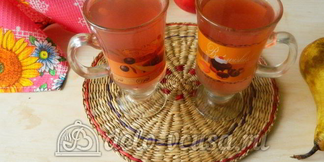 Рецепт компота из яблок, груш и ягод