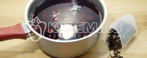 Шаг 3: компота из замороженной вишни