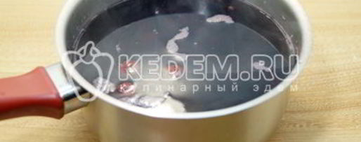 Шаг 4: компота из замороженной вишни