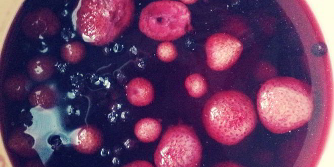 Рецепт компота из замороженных ягод