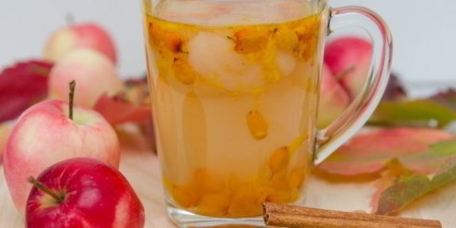 Рецепт компота с фейхоа и яблоками