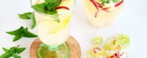 Шаг 3: компота с ревенем и яблоками