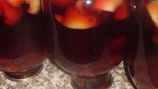Рецепт Компота сливово-яблочный