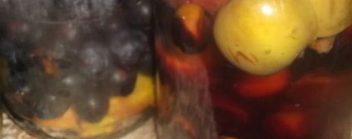 Шаг 1: компота сливово-яблочный