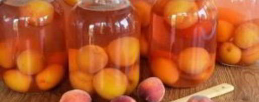 Шаг 3: персикового компота на зиму