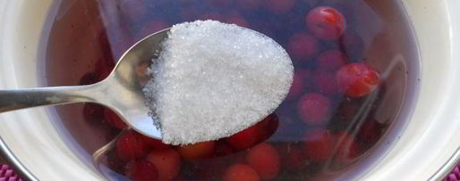 Шаг 1: вишневого компота с ягодами йошты и апельсином