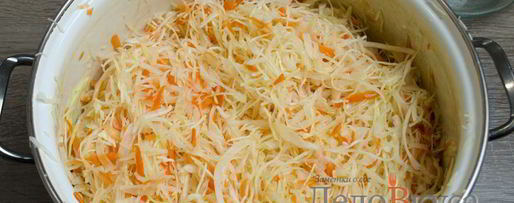 Шаг 3: квашеной капусты