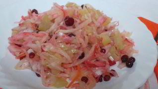 Рецепт Квашенной капусты с картофелем