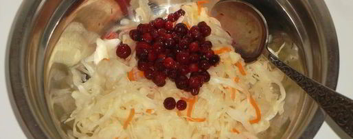 Шаг 2: квашенной капусты с картофелем