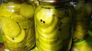 Рецепт Квашеных кабачков