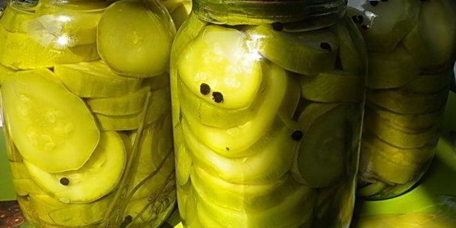 Рецепт квашеных кабачков