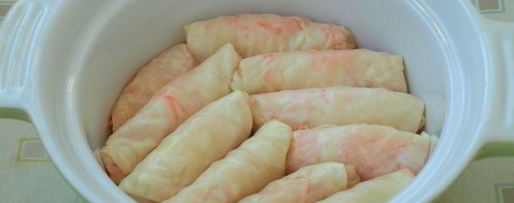 Шаг 4: квашеных капустных рулетиков с морковью