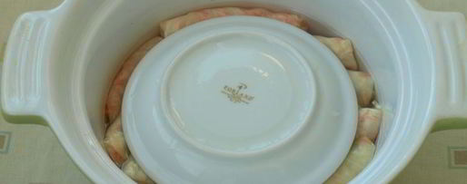 Шаг 5: квашеных капустных рулетиков с морковью