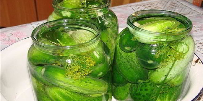 Рецепт квашеных огурцов на зиму