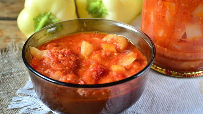 Рецепт Лечо из болгарского перца на зиму Пальчики оближешь