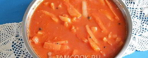 Шаг 13: лечо из болгарского перца с томатной пастой