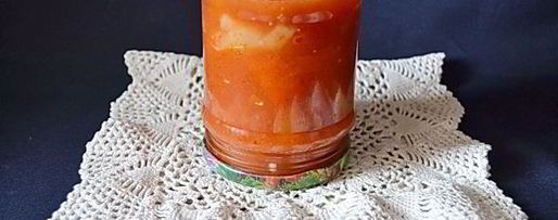 Шаг 16: лечо из болгарского перца с томатной пастой