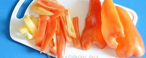 Шаг 6: лечо из болгарского перца с томатной пастой