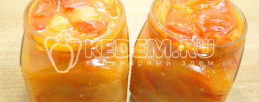 Шаг 11: лечо из болгарского перца