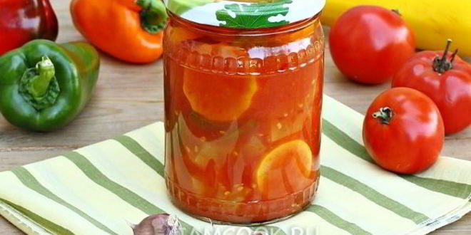 Рецепт лечо из кабачков и перца