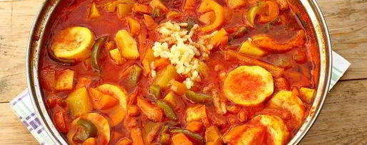 Шаг 8: лечо из кабачков и перца