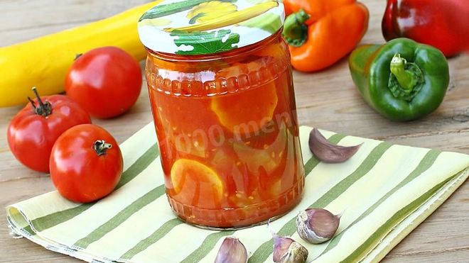 Рецепт Лечо из кабачков пальчики оближешь на зиму