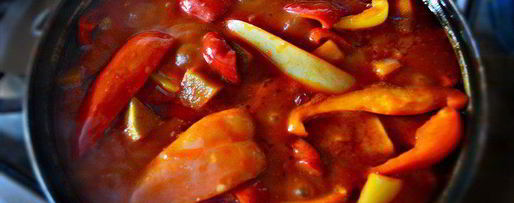 Шаг 5: лечо из кабачков