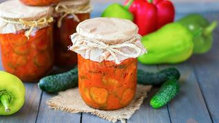 Рецепт Лечо из огурцов на зиму пальчики оближешь с томатной пастой