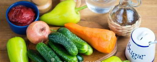 Шаг 3: лечо из огурцов на зиму с томатной пастой