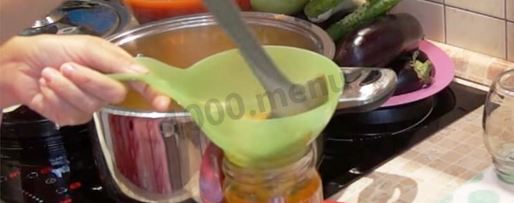 Шаг 7: лечо из огурцов с помидорами на зиму