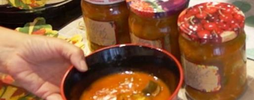 Шаг 8: лечо из огурцов с помидорами на зиму