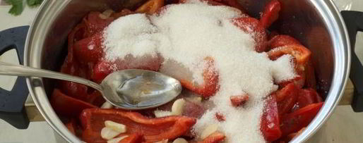 Шаг 7: лечо из перца на зиму