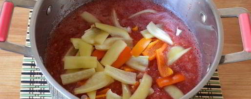 Шаг 4: лечо из помидоров