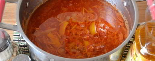 Шаг 8: лечо из помидоров