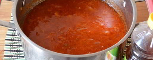 Шаг 10: лечо из помидоров