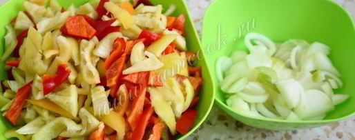 Шаг 4: лечо по-домашнему в мультиварке