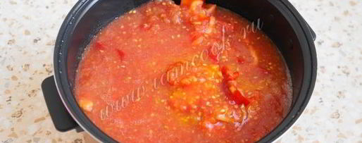 Шаг 5: лечо по-домашнему в мультиварке