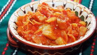 Рецепт Лечо с баклажанами и помидорами