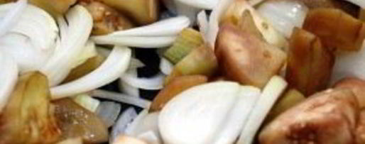 Шаг 5: лечо с баклажанами и помидорами