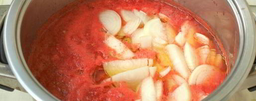 Шаг 2: лечо с баклажанами на зиму