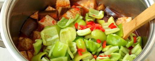 Шаг 6: лечо с баклажанами на зиму