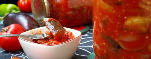 Шаг 8: лечо с баклажанами на зиму