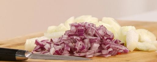 Шаг 2: лечо с брынзой