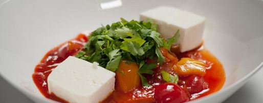 Шаг 6: лечо с брынзой