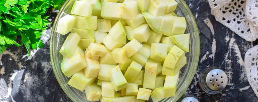 Шаг 2: лечо с кабачками