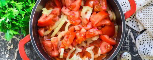 Шаг 4: лечо с кабачками