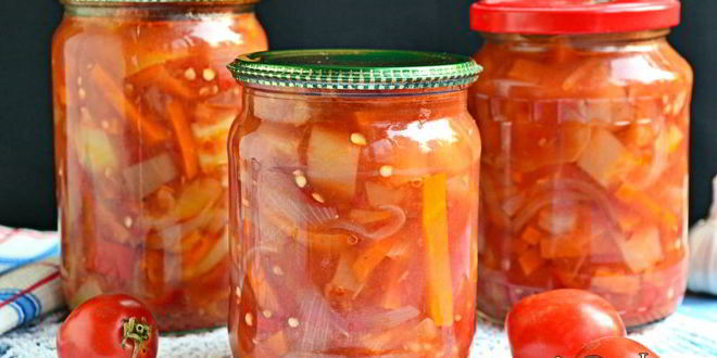 Рецепт лечо с луком и морковью в мультиварке на зиму